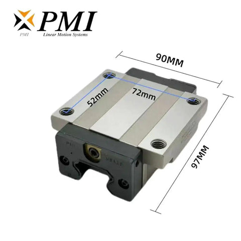 MSA30E Linear Guide Bearing Slider Block MSA30ESSFC Carriage For CO2 Laser Engraving Cutting Machine with dimensions.