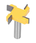 Sick New Anti Rebound Surfacing Router Bit With Smooth PTFE Coating For Flattening Wood Slabs And Acrylics On CNC Machines, 4 Flute cutter.