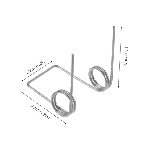 Top Tier Small Compression Springs For Electric Kettles Stainless Steel Coil Kit Universal Size Replacement Ensure Smooth Hot Water Operation With Enhanced Safety and Reliable Performance Right Out Of The Box. stainless steel spring kit, 1.9cm tall