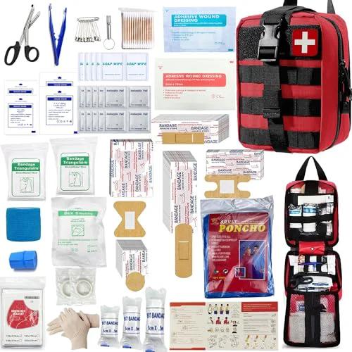 Outdoor Emergency First Aid Kit, 293 Pcs Set ✓