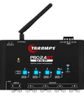Bluetooth DSP Crossover For Car Audio With App Control 15 Band Graphic Equalizer 12 Presets 2 In 4 Out High Level Input Gain Up To 9V Wireless Phone Tuning For A Bangin Loud Clear Sound, Taramps PRO 2.4BT front view