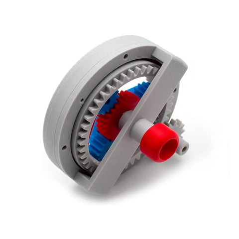 3D printed PLA Planetary Gear Model Demonstration Kit For Physics Experiments And Classrooms angled view