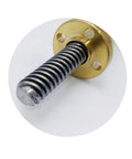 Durable T8 Lead Screw Kit For DIY 3D Printers With Copper Nut 1000mm Stainless Steel 8mm Diameter Pitch 1mm And 2mm Lead Options