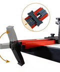 24 Inch Straight Edge Guide Clamp With Band Saw Fence For Realistic Precise Pro Grade Straight Cuts In Woodworking Projects