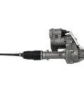 Side view of Complete Electric Power Steering Rack And Pinion Assembly Replacement For Ford Explorer 2013 2014 2015 2016 Plug And Play Kit