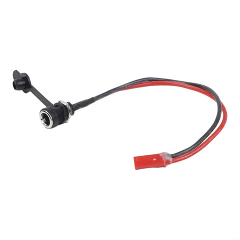 Electric Scooter Charging Port For KuKirin G3 G4 DC 5.5x2.1mm Connector Socket High Purity Copper Core Replacement Part In Red And Black