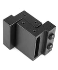 Heavy Duty Barn Door Stopper With Adjustable Floor Track Roller, Wall Mounted, Rubber Covered Damping For Quiet Operation