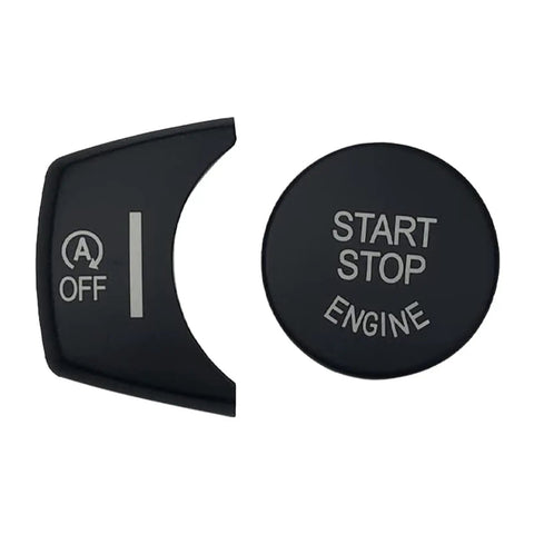 BMW Start Stop Button Cover Trim Compatible With X3 F25 2011 2016, X4 F26 2014 2016, X5 F15 2014 2018, X6 F16 2015 2018, Scratch-Resistant