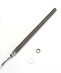 Heavy Duty 220V Straight Fin Electric Air Heater With Rapid Dry Heating Element, SUS304 metal design for durability.