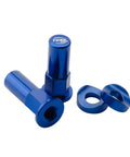 Blue Tusk rim lock nut/spacer kit; set of 2 bolts and 2 spacers for automotive use