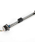 Top Tier Electric Cnc Linear Motion Table Slide Stage Actuator Featuring Hella Precise Movement, aluminum rail, 400mm travel for CNC use.