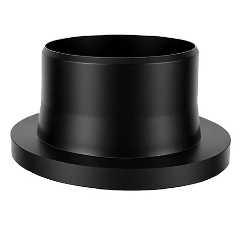 Kickass Quick Disconnect Zero Sweat Install 4 Inch Heavy Duty Steel Dust Collection Hose Clamp Flex Cuff Shop Floor Dust Control Clutch Smooth Swap Connector Set Of Two, black steel flex cuff for dust systems.