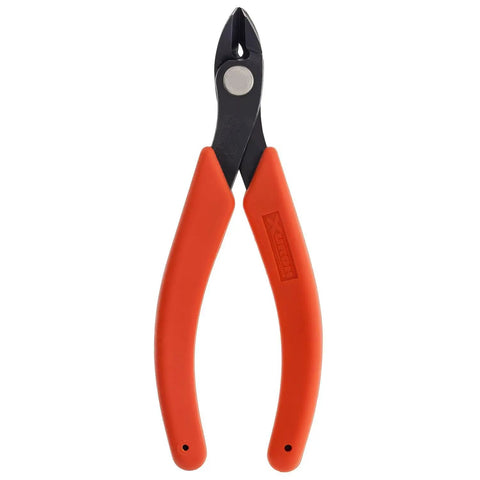 Maxi Shear Flush Cutter Red Premium Pack Heavy Duty Wire Cutter For Soft Wire Up To 12 AWG with comfortable red grip handle