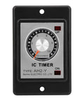 AH2 Y Time Relay 24V Low Voltage Delay Timer For Industrial Control And Electrical Systems With A 10S Delay PVC Housing Boss Level Rugged Component For Home Appliances And Low Voltage Equipment, black PVC timer dial