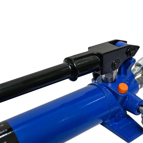 Heavy Duty 10 Ton Hydraulic Porta Power Kit With Ram Cylinder Hand Pump Portable Hard Case For Auto Body Frame Repair Straightening Pulling Garage Shop Tool