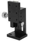 Rock Solid High Precision Linear Stage Rack And Pinion Dovetail Sliding Table for CNC Milling Machines, vertical view