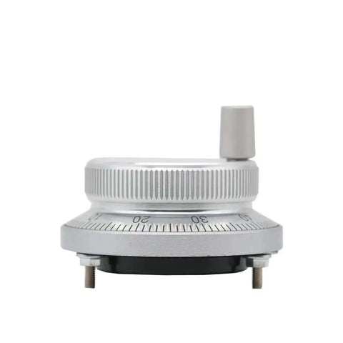 Pulser Handwheel Controller for CNC Machines 5V 6 Pin Pulse 100 Manual Pulse Generator Hand Wheel With Rotary Encoder 60mm side view