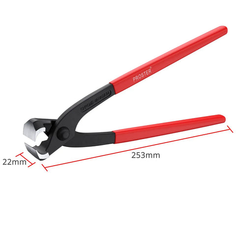 Stepless Single-Ear Hose Clamp Pliers Kit With 304 Stainless Steel Pipe Clamps 200 Pcs 5.8-21mm Range Pro-Grade tool with red handles
