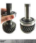 Close-up of Input Shaft Shim Kit for M20 M21 M22 M23 Transmissions with steel core shims and wear plates.