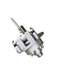 Heavy Duty Mechanical Trailer Brake Kit Featuring Rugged Axle Hub and Standard Five Lug 5x4.5 Bolt Pattern close-up