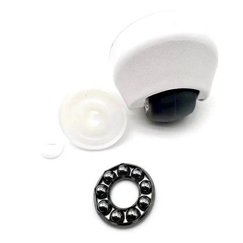 Front Caster Accessory Fits ECOVACS T10 T10 Plus T20 Vacuum Cleaner Omnidirectional Wheel Spare Part Black 1 Piece