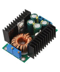 Professional Top Shelf 300 Watt Adjustable Dc Dc Buck Converter Module with copper inductor and capacitors for LED rigs