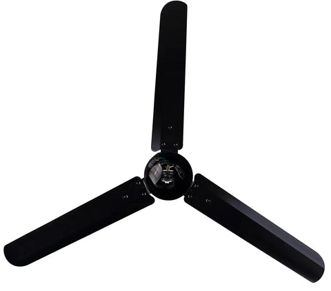 Front view of a Beefy 60 Inch Weatherproof Industrial Ceiling Fan With High Performance DC Motor And Wall Control for outdoor areas.