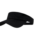 Sport Sun Visor Baseball Cap Adjustable Empty Top Cotton Hat For Men And Women Dark Black UV Protection Lightweight One Size Fits Most Cool Outdoor