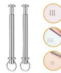 10 Sets Stainless Steel Folding Fan Rivets And Nuts Repair Kit For Paper Decorative And Dance Fans DIY Friendly Pro Grade Durable Fasteners For Quick Fixes And Smooth Operation And Long Lasting Performance, stainless steel rivets