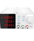 Front view of Programmable USB DC Lab Power Supply For DIY Phone Repair And PCB Work Battery Charging Fine And Coarse Adjustment Knob