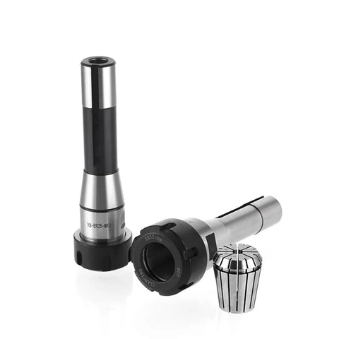 Top Tier R8 ER Collet Chuck Handle Kit With Secure Grip And Durability For Milling Lathe CNC Machining Jobs Featuring High Precision Taper Shank.