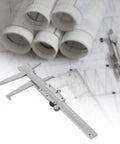 Inner Vernier Caliper 9 To 150 mm Range For Inner Hole Measurement on design blueprints