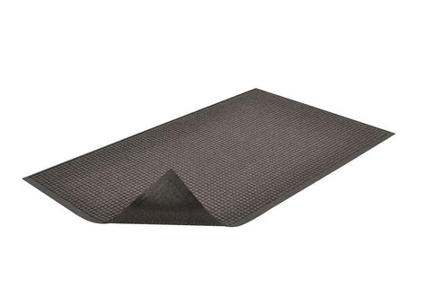 Guzzler Commercial Grade Entrance Mat 3 Ft By 5 Ft High Traffic Dirt And Moisture Control Rubber Backed Indoor Outdoor Door Mat In Charcoal Heavy Duty Scraper That Traps Mud And Water To Cut Tracking