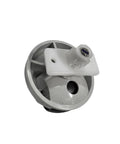 Close-up of white omni-directional wheel with mounting bracket for Roborock vacuums S60/S6/S65/S5 Max/S6 MaxV/S7/S6 Pure