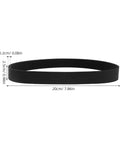 Beast Pro Grade Lawn Mower Drive Belt For Deck, Black Rubber Replacement, Universal Fit, 20cm x 2.5cm