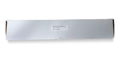 Whole House UV C Light System With Activated Carbon Filter packaging showing dimensions 16.75 inches in length