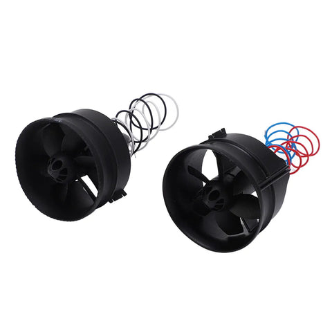 Two Pack 30mm Ducted Fan Kit With High Efficiency Propellers For Power Ducted Aircraft Beefy Power And Stable Performance Precise Blade