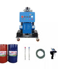 Get The Poly To Go With This Portable Spray Machine For DIY And Pro Insulation Jobs. Includes spray unit, barrels, attachments.