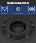 Flexible Coupling Kit For 48HE Portable Screw Air Compressors Replacement D48407 1604076100 1604 0761 00 shown with product advantages.