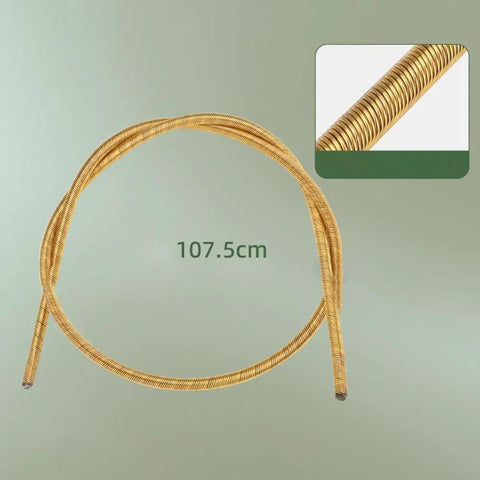 Replacement Drive Shaft For Porter Cable Sander 7800 7801 259385 with 1085mm flexible steel wire sleeve shown coiled