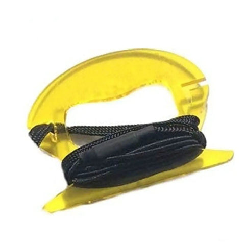 Parrot Flight Harness Vest With Leash For Outdoor Training, yellow handle and black anti-bite rope, secure fit, easy setup