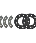 9 Holes Sprocket Mount Kit For 49cc 66cc 80cc Motorized Bicycles Includes 3 Backing Plates And 2 Reinforced Rubber Washers Replacement Engine Mount