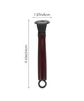 Upgrade Your Kitchen Swap With These Awesome Wood Pot Handle Knob Kits Perfect For Adding Rustic Style To Any Saucepan Or Lid With Strong Grips And Easy Removable Design. 24cm wood pot lid handle knob, 5cm top, black metal mount