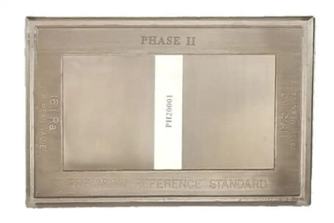 Phase II Plus Surface Roughness Reference Standards For Profilometers And Surface Finish Gauges SRG4600 500 NIST Certified Serialized