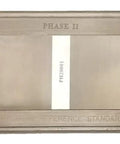 Phase II Surface Roughness Reference Standards For Profilometer Calibration, Ra 119.5 And 16.1, NIST Certified metal plates