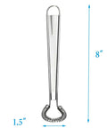 Stainless Steel Mini Egg Whisk And Handheld Milk Frother Foamer For Creamy Coffee Barista Grade Milk Frother Egg Beater