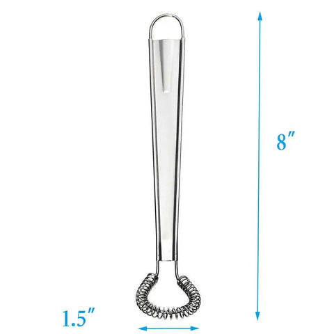 Stainless Steel Mini Egg Whisk And Handheld Milk Frother Foamer For Creamy Coffee Barista Grade Milk Frother Egg Beater