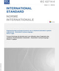 IEC 62714-4 Logic Edition cover featuring engineering standards for automation data exchange systems.
