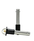 No Sweat 20 Millimeter Ball Lock Pin Featuring A Nifty Button Handle And Quick Release Mechanism for tool repair, showing sleek design.