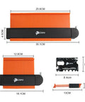 Dimensions of Locking Contour Gauge With 10 Inch And 5 Inch Profiles for Copying Angles and Irregular Shapes Pro Grade Tool